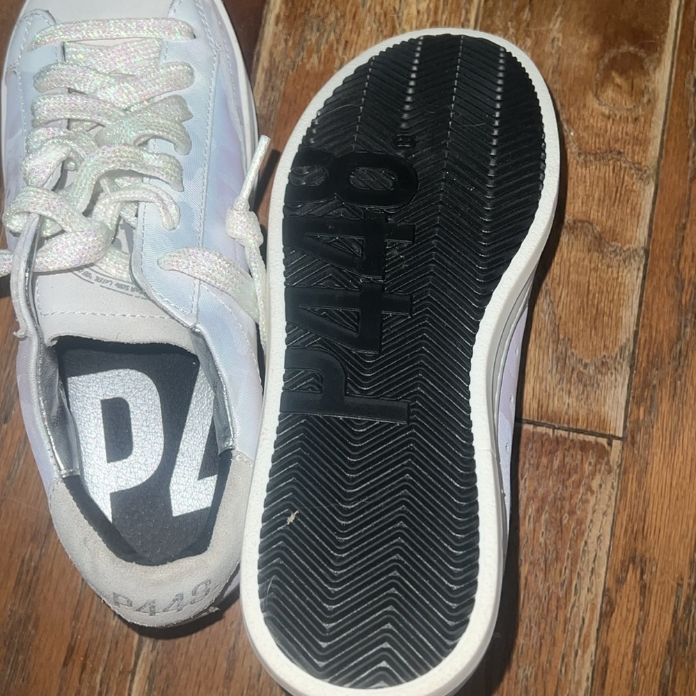 NWOT P448 Iridescent Sneakers - Picture 8 of 8